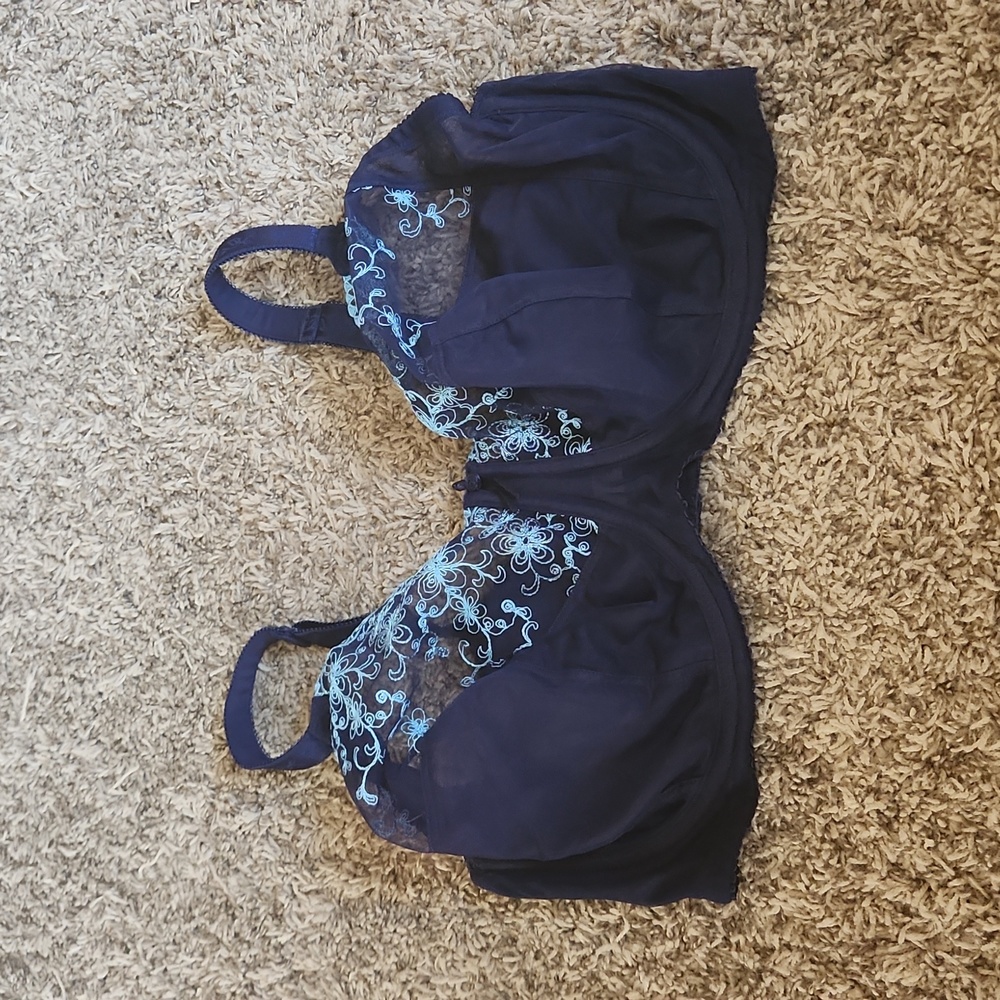 Cacique Blue Underwire Bra
